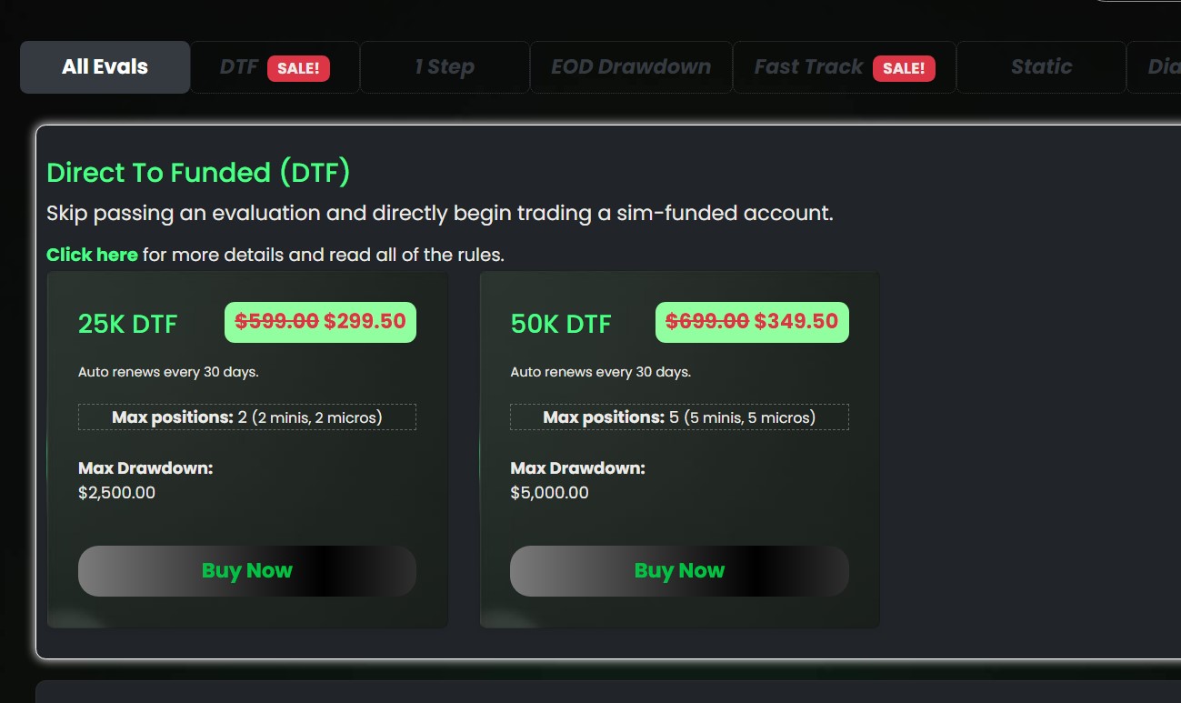 Paso 1 Elite Trader Funding